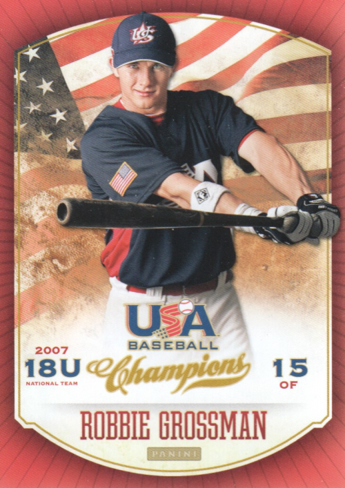 2013 USA Baseball Champions #68 Robbie Grossman