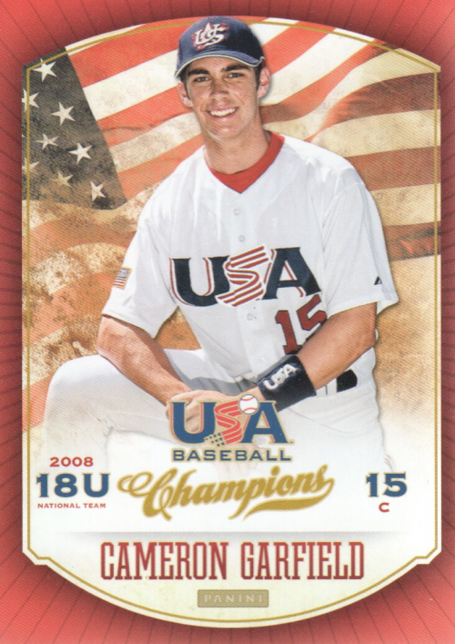 2013 USA Baseball Champions #71 Cameron Garfield
