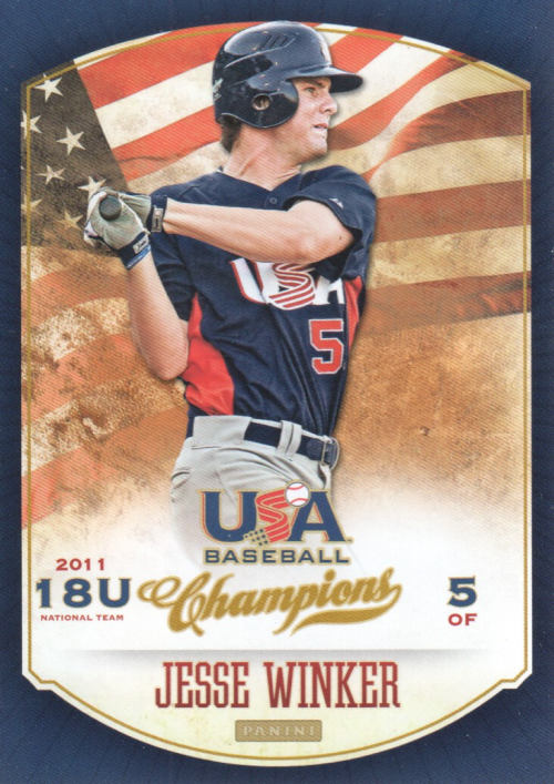 2013 USA Baseball Champions #118 Jesse Winker