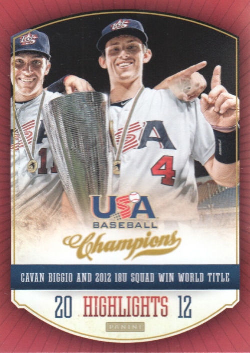 2013 USA Baseball Champions Highlights #10 Cavan Biggio