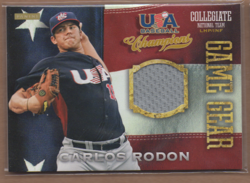 2013 USA Baseball Champions Game Gear Jerseys #41 Carlos Rodon