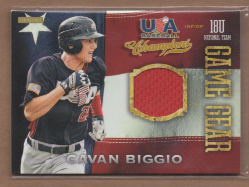 2013 USA Baseball Champions Game Gear Jerseys #45 Cavan Biggio