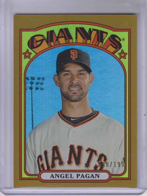 2013 Topps Archives Gold #29 Angel Pagan