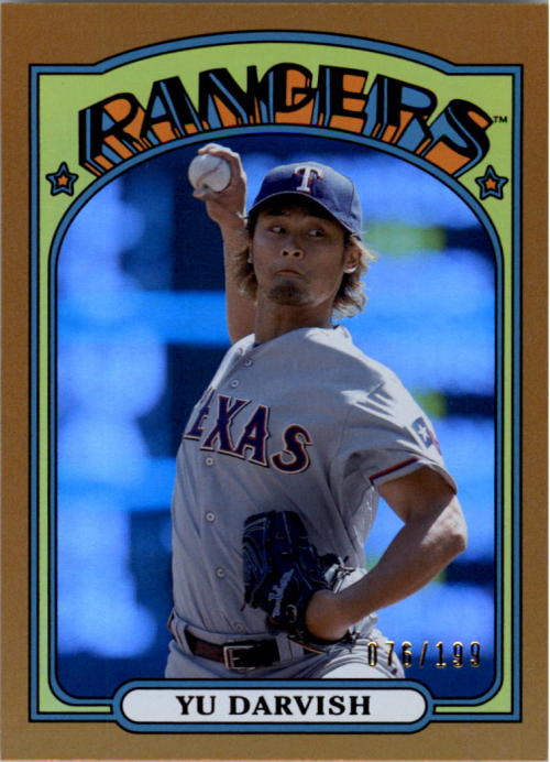 2013 Topps Archives Gold #30 Yu Darvish