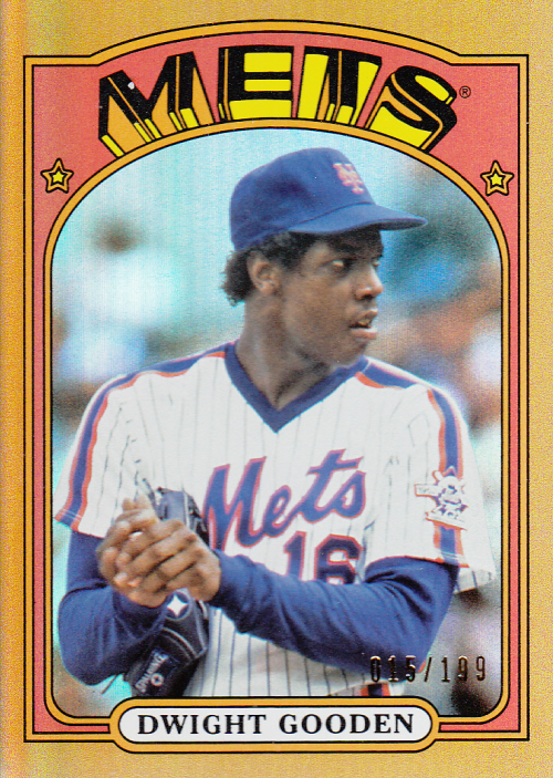 2013 Topps Archives Gold #34 Dwight Gooden