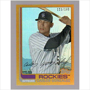 2013 Topps Archives Gold #51 Carlos Gonzalez