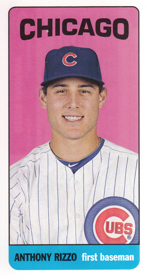 2013 Topps Archives Mini Tall Boys #AR Anthony Rizzo