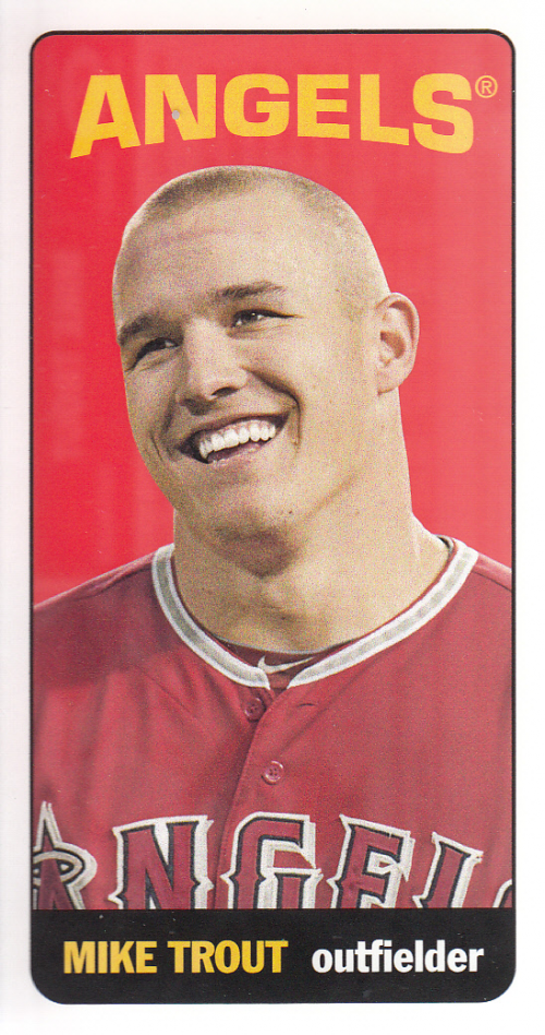 2013 Topps Archives Mini Tall Boys #MT Mike Trout
