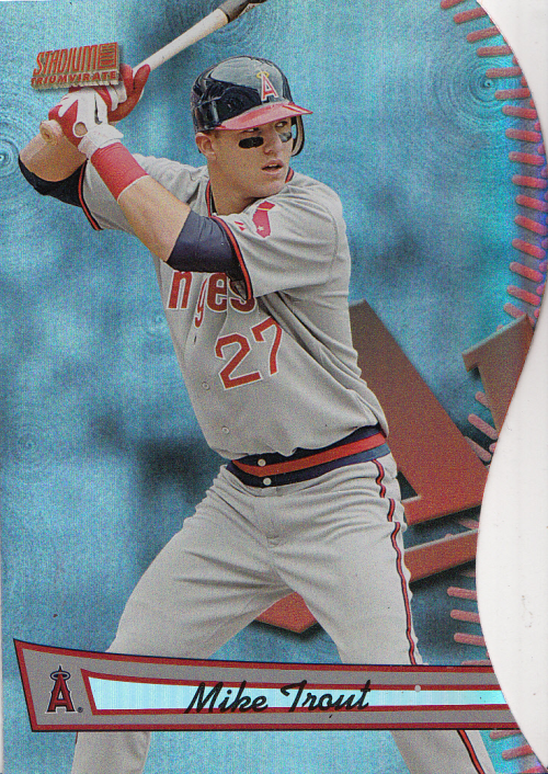 2013 Topps Archives Triumvirate #1A Mike Trout