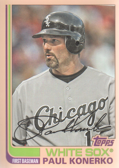 Paul Konerko Memorabilia, Autographed Paul Konerko Collectibles