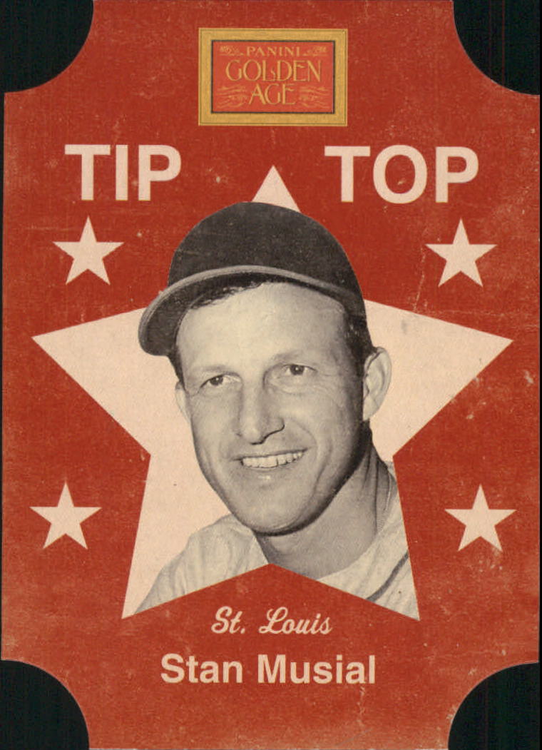 2013 Panini Golden Age Tip Top Bread Labels #1 Stan Musial