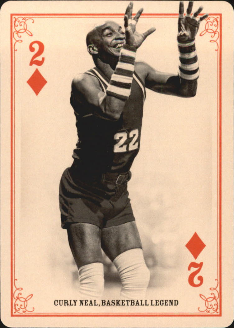 2013 Panini Golden Age Playing Cards #31 Curly Neal back image