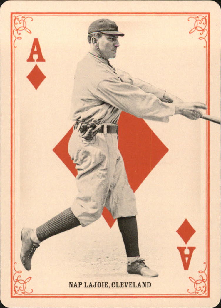 2013 Panini Golden Age Playing Cards #25 Nap Lajoie back image