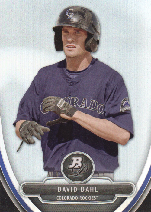 2013 Bowman Platinum Prospects #BPP20 David Dahl