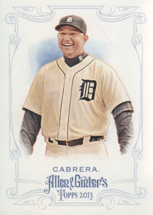 2013 Topps Allen and Ginter #1 Miguel Cabrera
