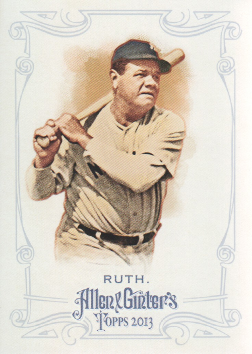 2013 Topps Allen and Ginter #3 Babe Ruth