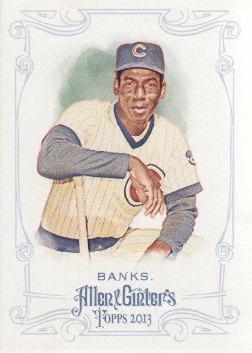 2013 Topps Allen and Ginter #25 Ernie Banks