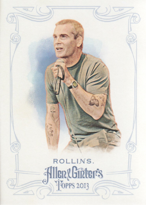 2013 Topps Allen and Ginter #266 Henry Rollins