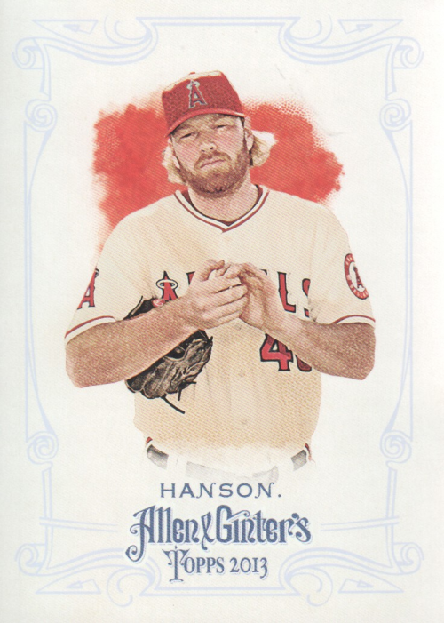 2013 Topps Allen and Ginter #301 Tommy Hanson SP
