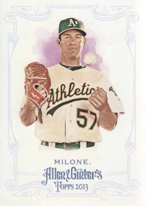 2013 Topps Allen and Ginter #331 Tommy Milone SP