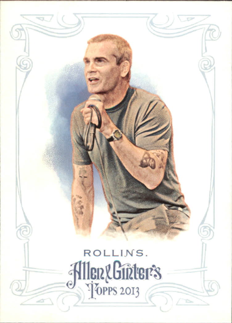 2013 Topps Allen and Ginter Mini #266 Henry Rollins