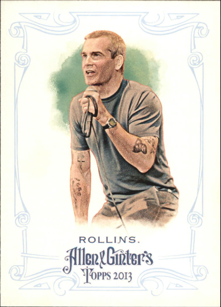 2013 Topps Allen and Ginter Mini #348 Henry Rollins