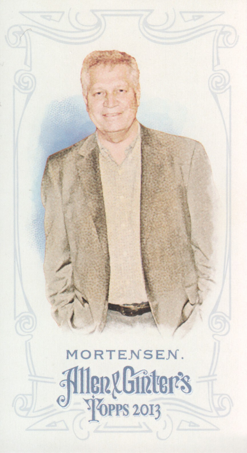 2013 Topps Allen and Ginter Mini A and G Back #164 Chris Mortensen