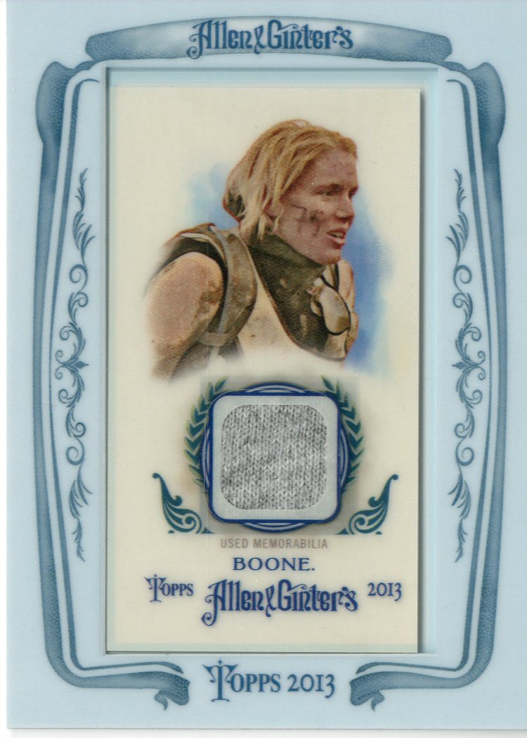 2013 Topps Allen and Ginter Framed Mini Relics #ABB Amelia Boone