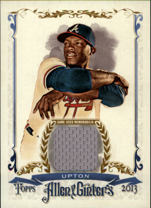 2013 Topps Allen and Ginter Relics #JU Justin Upton