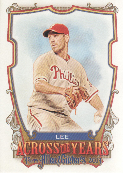 2013 Topps Allen and Ginter Across the Years #CL Cliff Lee