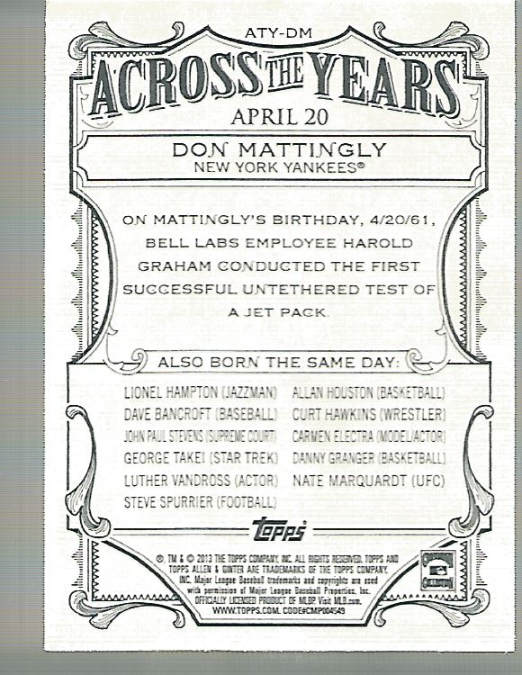 2013 Topps Allen & Ginter Baseball Part 2 - Picture 233 of 455