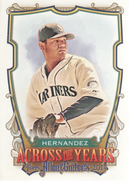 2013 Topps Allen and Ginter Across the Years #FH Felix Hernandez