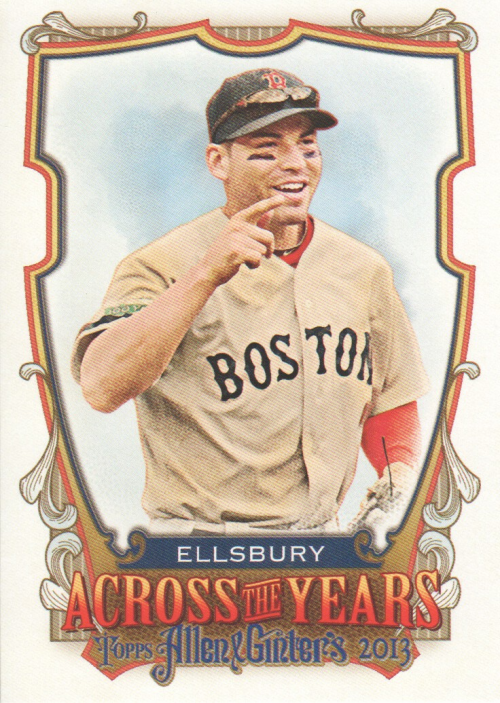 2013 Topps Allen and Ginter Across the Years #JE Jacoby Ellsbury
