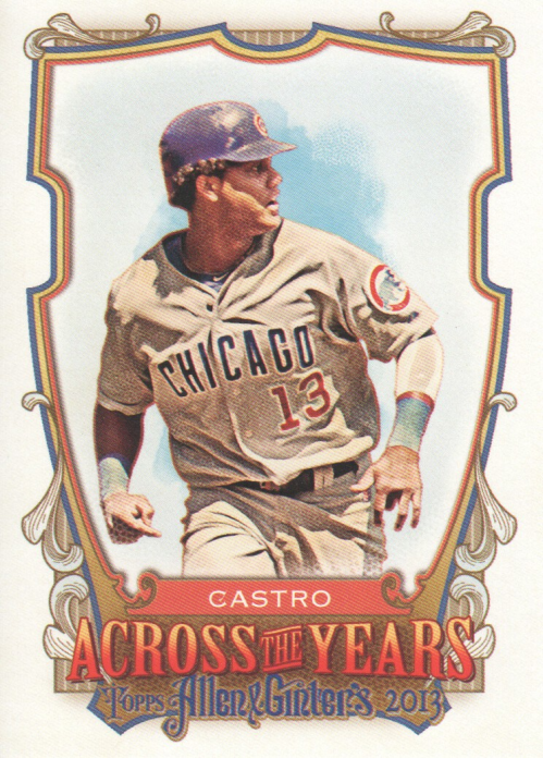 2013 Topps Allen and Ginter Across the Years #SC Starlin Castro