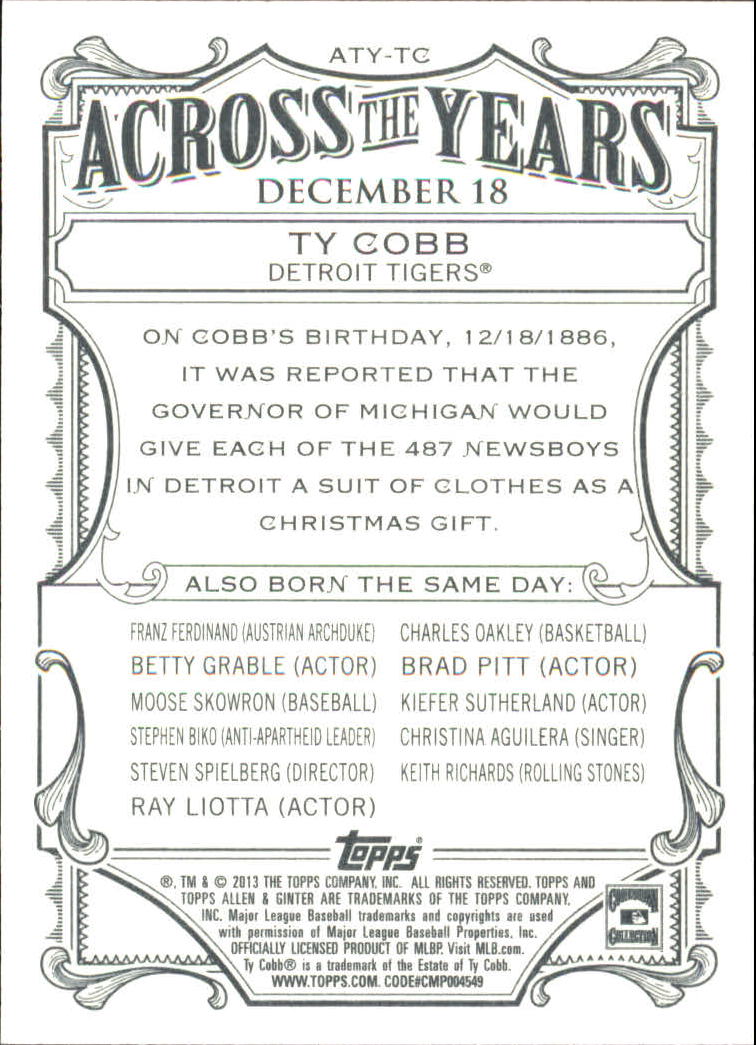 2013 Topps Allen & Ginter Baseball Part 2 - Picture 357 of 455