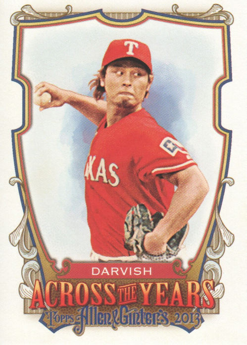 2013 Topps Allen and Ginter Across the Years #YD Yu Darvish
