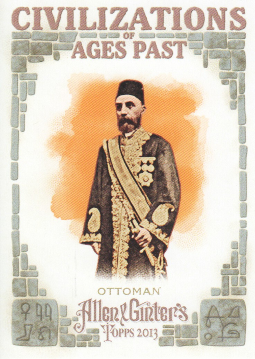 2013 Topps Allen and Ginter Civilizations of Ages Past #OTT Ottoman