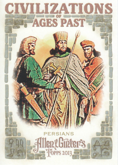 2013 Topps Allen and Ginter Civilizations of Ages Past #PER Persians