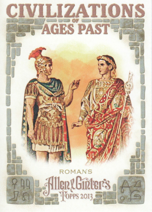 2013 Topps Allen and Ginter Civilizations of Ages Past #ROM Romans
