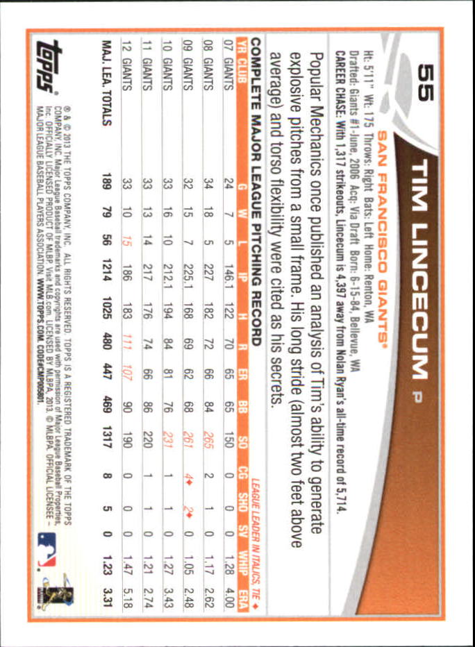 B6474- 2013 Topps Mini Baseball Card #s 1-251 -You Pick- 15+ FREE US SHIP - Picture 109 of 499