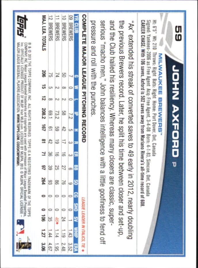 B6474- 2013 Topps Mini Baseball Card #s 1-251 -You Pick- 15+ FREE US SHIP - Picture 117 of 499