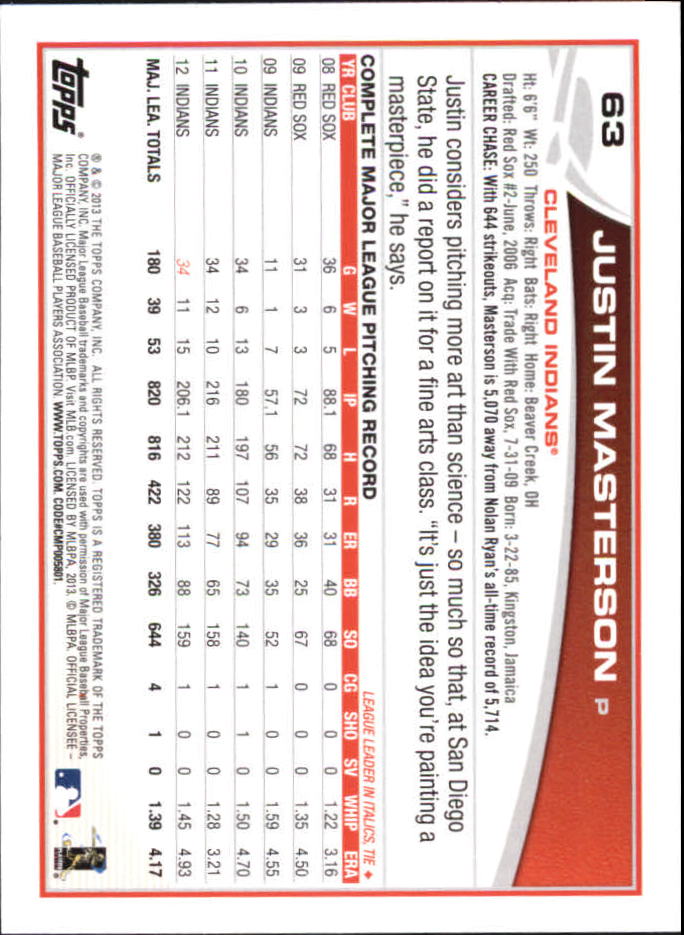 B6474- 2013 Topps Mini Baseball Card #s 1-251 -You Pick- 15+ FREE US SHIP - Picture 125 of 499