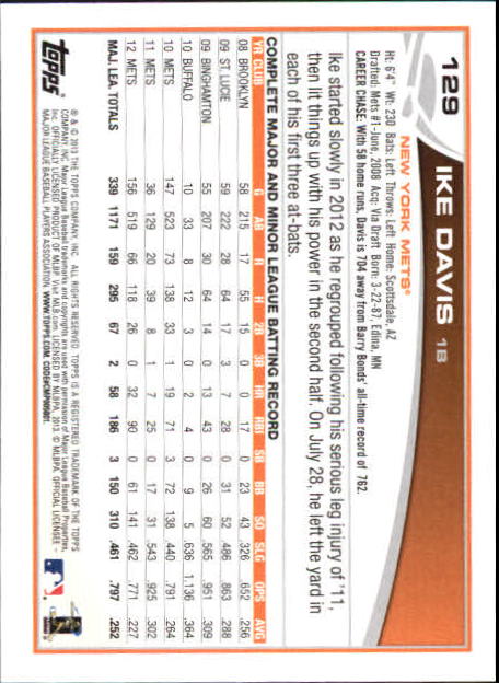 B6474- 2013 Topps Mini Baseball Card #s 1-251 -You Pick- 15+ FREE US SHIP - Picture 257 of 499