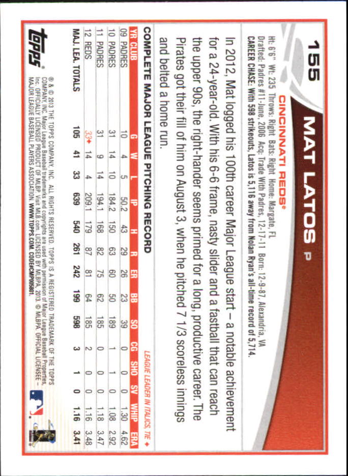 B6474- 2013 Topps Mini Baseball Card #s 1-251 -You Pick- 15+ FREE US SHIP - Picture 309 of 499