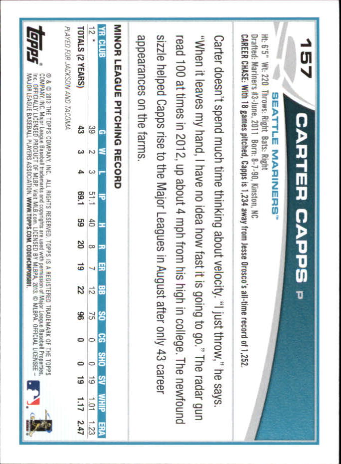 B6474- 2013 Topps Mini Baseball Card #s 1-251 -You Pick- 15+ FREE US SHIP - Picture 313 of 499