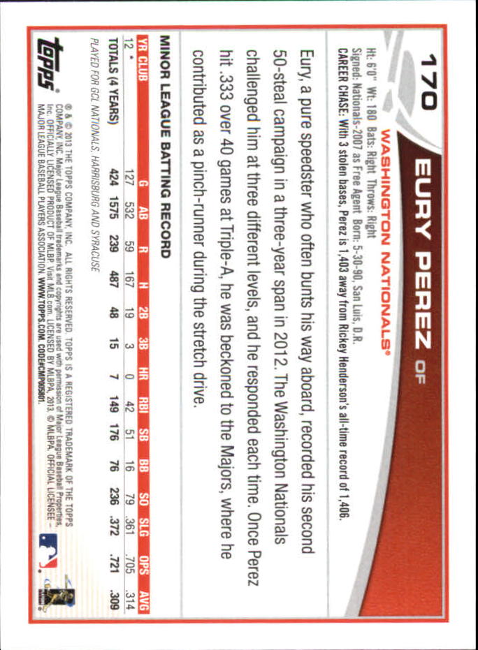 B6474- 2013 Topps Mini Baseball Card #s 1-251 -You Pick- 15+ FREE US SHIP - Picture 339 of 499