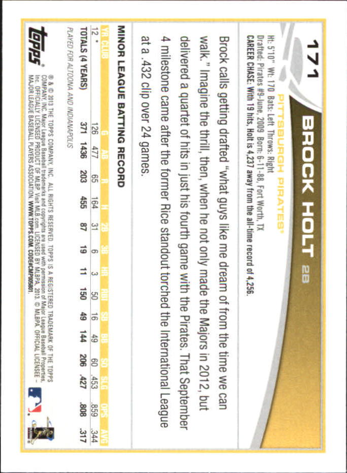 B6474- 2013 Topps Mini Baseball Card #s 1-251 -You Pick- 15+ FREE US SHIP - Picture 341 of 499