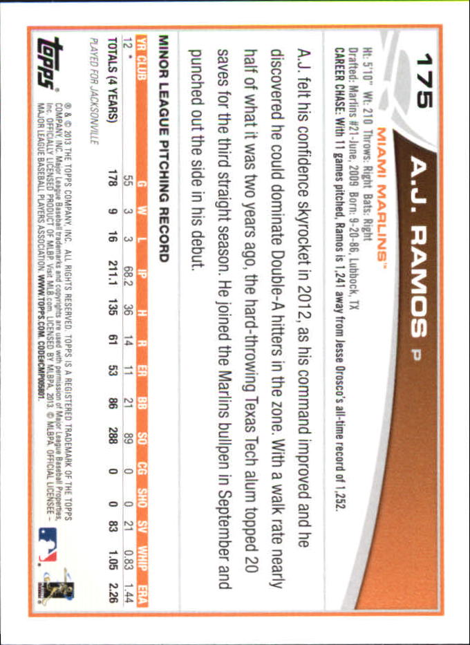 B6474- 2013 Topps Mini Baseball Card #s 1-251 -You Pick- 15+ FREE US SHIP - Picture 349 of 499