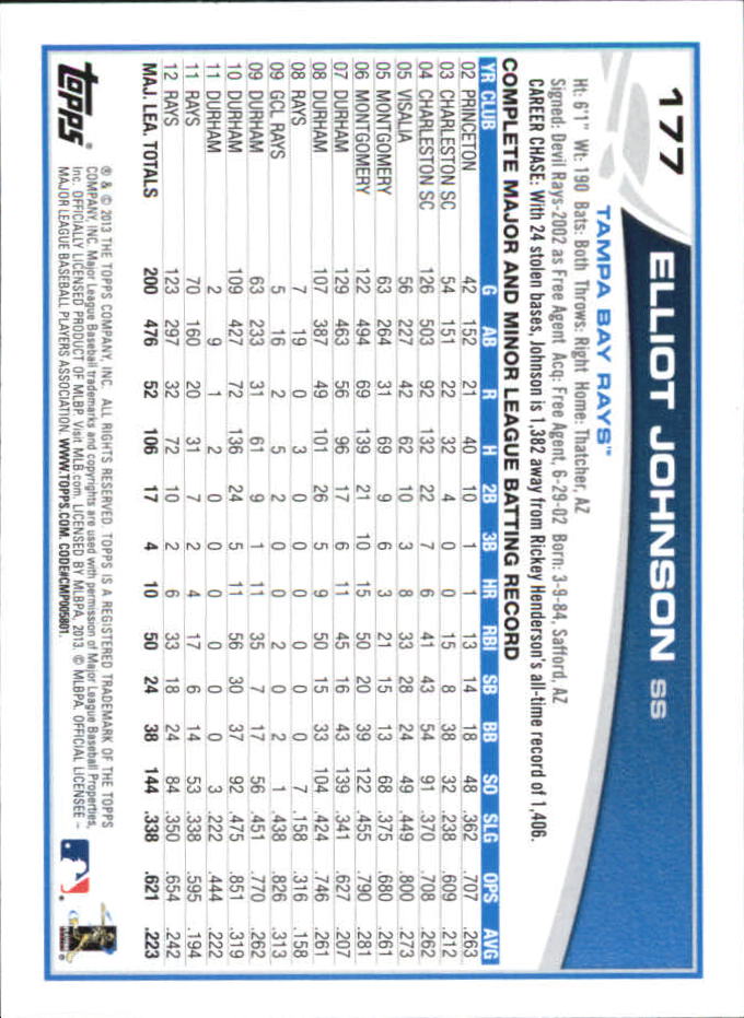 B6474- 2013 Topps Mini Baseball Card #s 1-251 -You Pick- 15+ FREE US SHIP - Picture 353 of 499