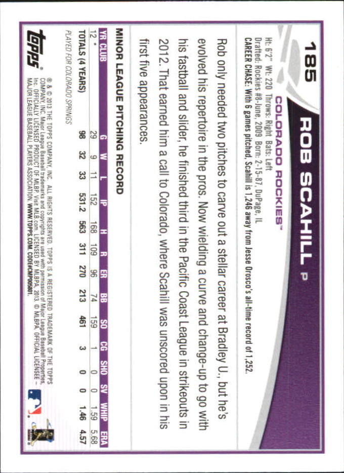 B6474- 2013 Topps Mini Baseball Card #s 1-251 -You Pick- 15+ FREE US SHIP - Picture 369 of 499